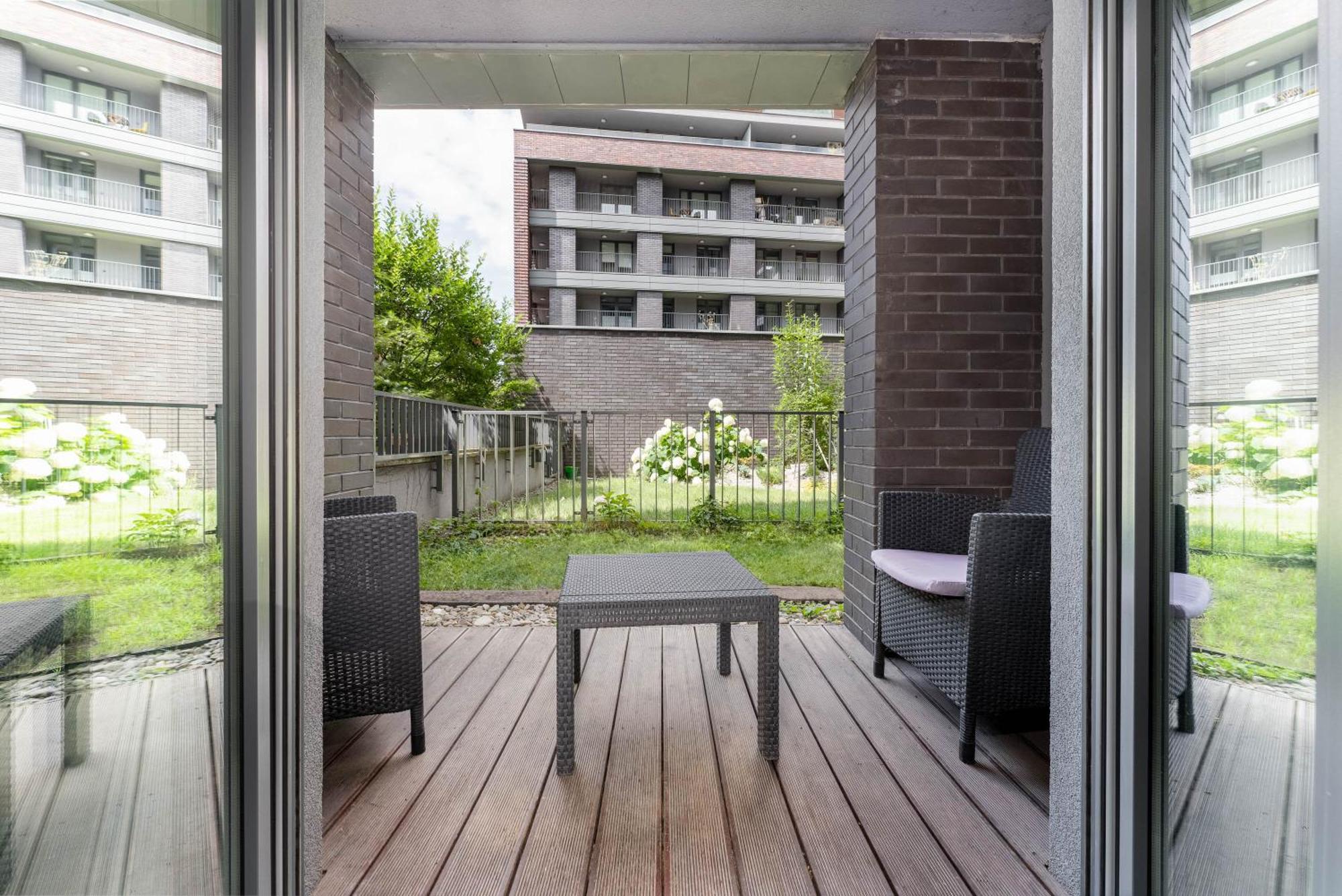 Nadwislanska 11 Apartment With Garden Krakau Exterior foto
