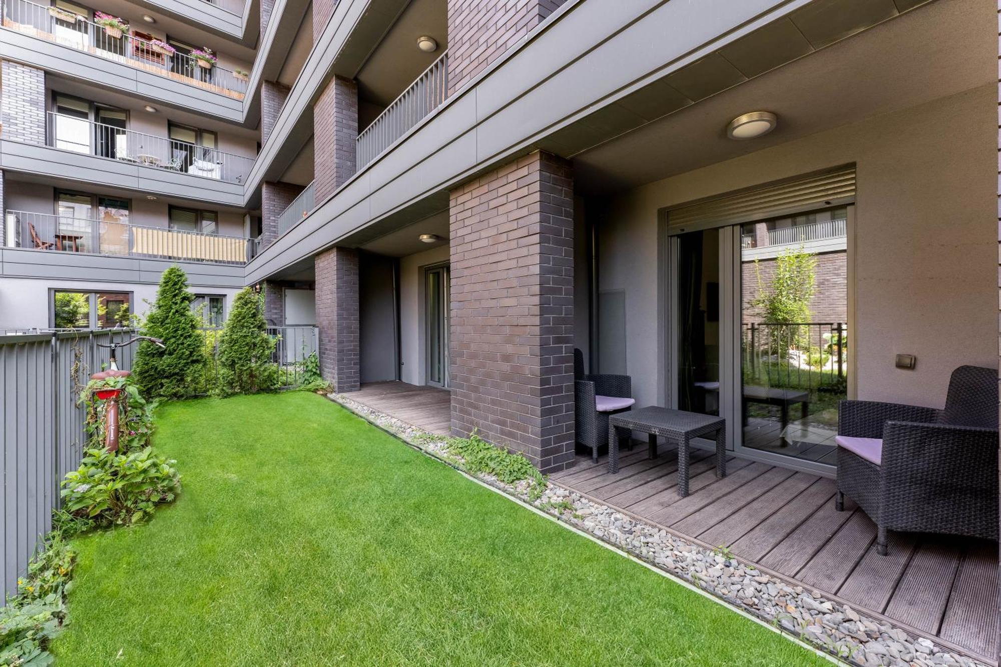 Nadwislanska 11 Apartment With Garden Krakau Exterior foto